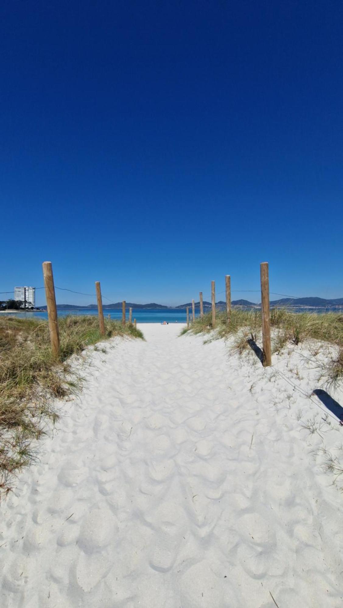 Apartamento Playa Bouzas - Vigo - Parking Free Dış mekan fotoğraf