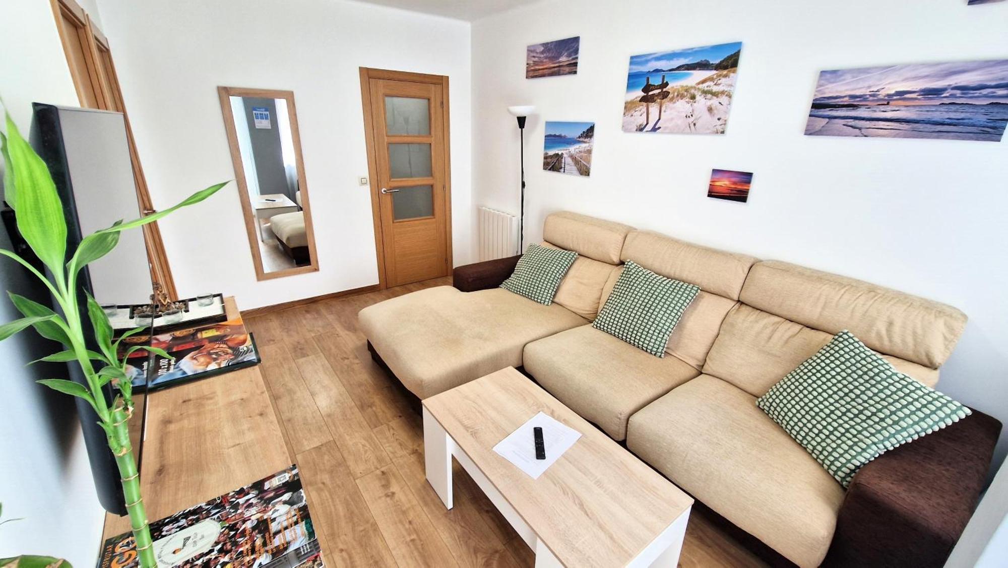 Apartamento Playa Bouzas - Vigo - Parking Free Dış mekan fotoğraf