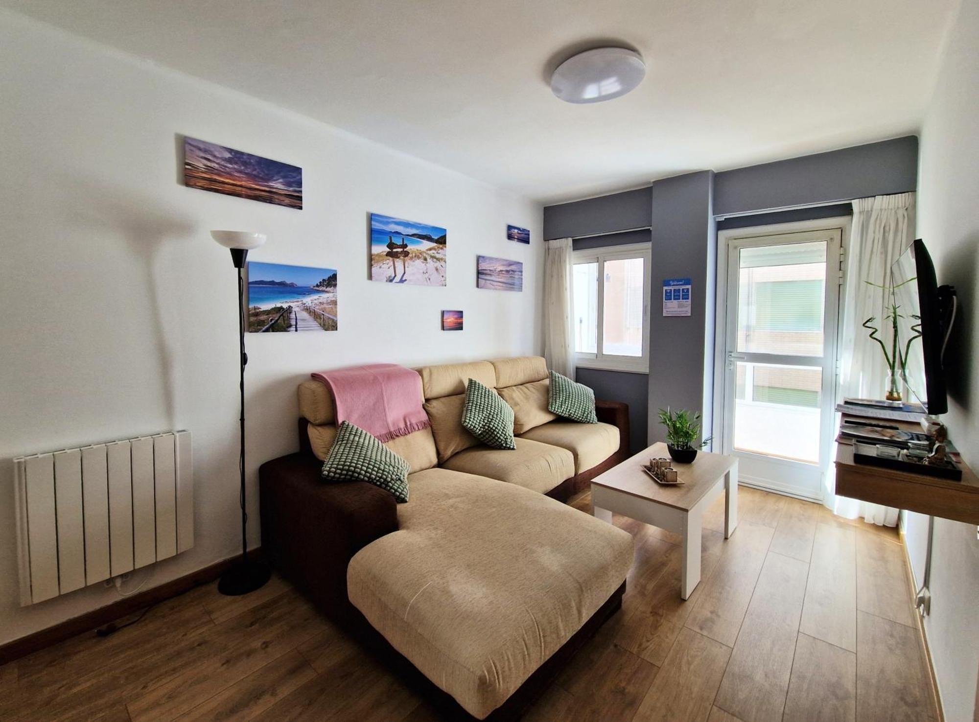 Apartamento Playa Bouzas - Vigo - Parking Free Dış mekan fotoğraf